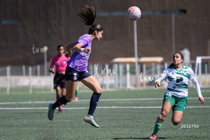 Joselyn Alatorre, Camila Zamora | Santos Laguna vs Chivas femenil S19
