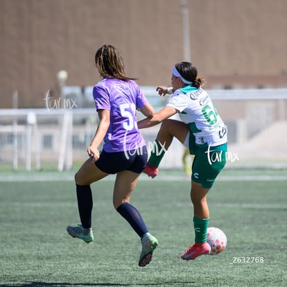 Camila Zamora, Britany Hernández | Santos Laguna vs Chivas femenil S19