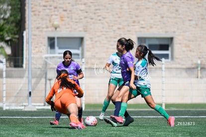 Victoria Márquez, Camila Zamora, Citlalli Conchas, Renata Ra | Santos Laguna vs Chivas femenil S19