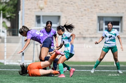 Camila Zamora, Victoria Márquez, Renata Ramírez | Santos Laguna vs Chivas femenil S19