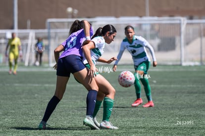 Julia De Santiago, Camila Zamora | Santos Laguna vs Chivas femenil S19