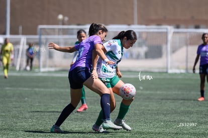 Julia De Santiago, Camila Zamora | Santos Laguna vs Chivas femenil S19