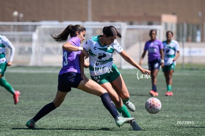 Julia De Santiago, Camila Zamora | Santos Laguna vs Chivas femenil S19