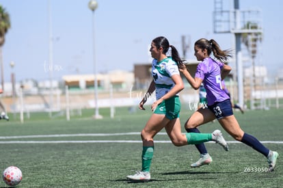 Julia De Santiago, Camila Zamora | Santos Laguna vs Chivas femenil S19
