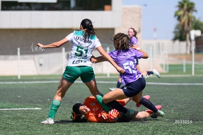 Camila Zamora, Victoria Márquez, Julia De Santiago | Santos Laguna vs Chivas femenil S19