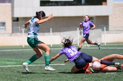 Julia De Santiago, Camila Zamora | Santos Laguna vs Chivas femenil S19