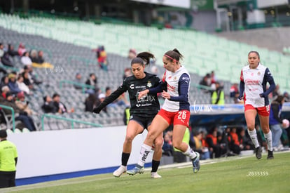 Lia Romero, Angélica Torres | Santos Laguna vs Chivas Guadalajara femenil