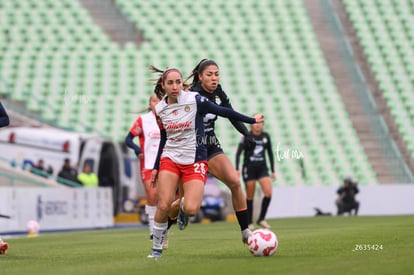 Lia Romero, Angélica Torres | Santos Laguna vs Chivas Guadalajara femenil