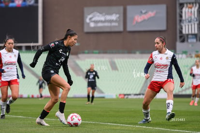 Lia Romero, Angélica Torres | Santos Laguna vs Chivas Guadalajara femenil