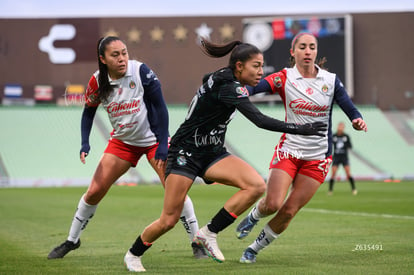 Lia Romero, Dorian Hernández, Angélica Torres | Santos Laguna vs Chivas Guadalajara femenil