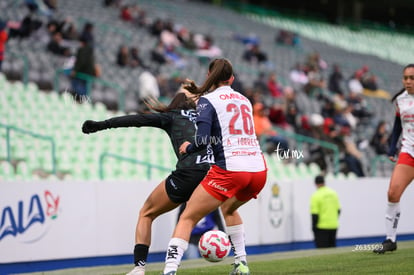 Lia Romero, Angélica Torres | Santos Laguna vs Chivas Guadalajara femenil