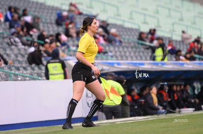 Melanie Villavicencio, árbitro | Santos Laguna vs Chivas Guadalajara femenil