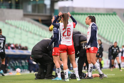 Angélica Torres, Dorian Hernández | Santos Laguna vs Chivas Guadalajara femenil