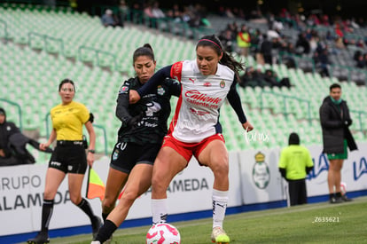 Diana Rodríguez, Lia Romero | Santos Laguna vs Chivas Guadalajara femenil