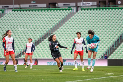 Doménica Rodríguez, Blanca Félix | Santos Laguna vs Chivas Guadalajara femenil