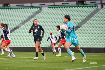 Doménica Rodríguez, Blanca Félix | Santos Laguna vs Chivas Guadalajara femenil