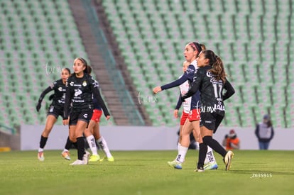 Daniela Delgado, Marianne Martínez | Santos Laguna vs Chivas Guadalajara femenil