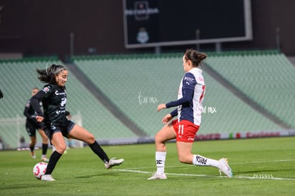 Doménica Rodríguez, Yamile Franco | Santos Laguna vs Chivas Guadalajara femenil