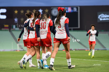 festejo de gol | Santos Laguna vs Chivas Guadalajara femenil