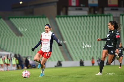 Alicia Cervantes, María Peraza | Santos Laguna vs Chivas Guadalajara femenil