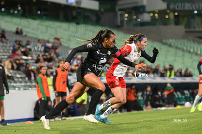 Alicia Cervantes, María Peraza | Santos Laguna vs Chivas Guadalajara femenil