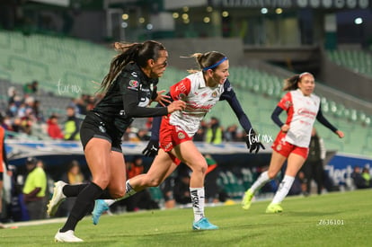 Alicia Cervantes, María Peraza | Santos Laguna vs Chivas Guadalajara femenil