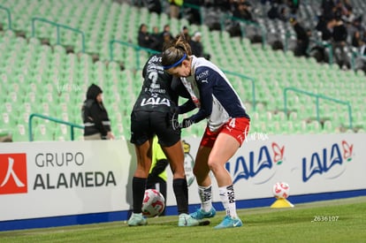 Alicia Cervantes, Diana Anguiano | Santos Laguna vs Chivas Guadalajara femenil