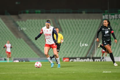 Alicia Cervantes, María Peraza | Santos Laguna vs Chivas Guadalajara femenil