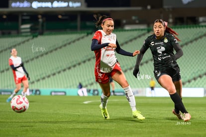 Gabriela Valenzuela, Alessandra Ramirez | Santos Laguna vs Chivas Guadalajara femenil