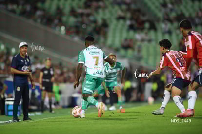 Cristian Dajome, Richard Ledezma | Santos Laguna vs Chivas Guadalajara