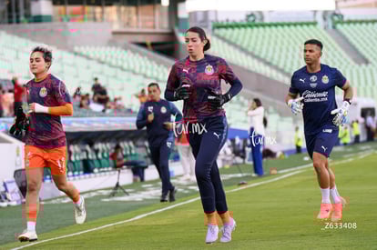 Blanca Félix, Celeste Espino | Santos Laguna vs Chivas Guadalajara
