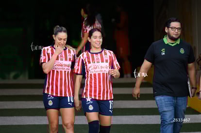 Isabela Esquivias, Adriana Iturbide | Santos Laguna vs Chivas Guadalajara