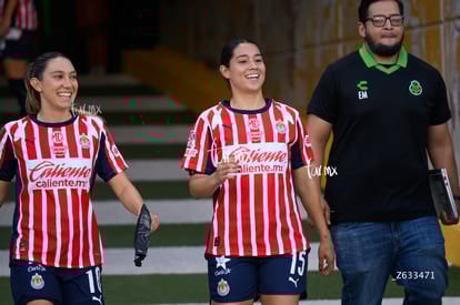 Isabela Esquivias, Adriana Iturbide | Santos Laguna vs Chivas Guadalajara