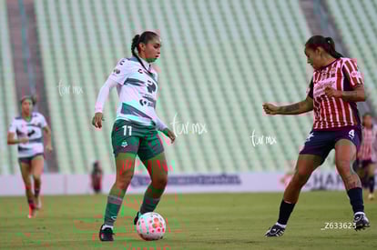 Mayra Santana, Kinberly Guzmán | Santos Laguna vs Chivas Guadalajara