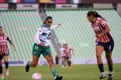 Mayra Santana, Kinberly Guzmán | Santos Laguna vs Chivas Guadalajara