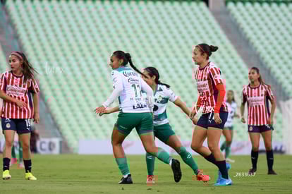 Mayra Santana, Yamile Franco | Santos Laguna vs Chivas Guadalajara