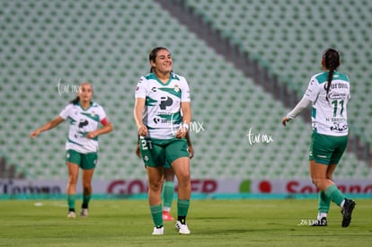 festejo de gol, Judith Félix | Santos Laguna vs Chivas Guadalajara