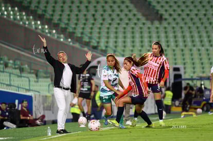 Antonio Contreras DT, Joseline Montoya, Kimberli Gómez, Gabr | Santos Laguna vs Chivas Guadalajara