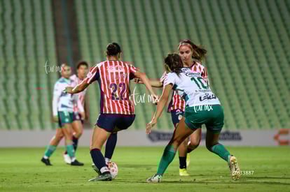 Denise Castro, Karla Rodriguez | Santos Laguna vs Chivas Guadalajara