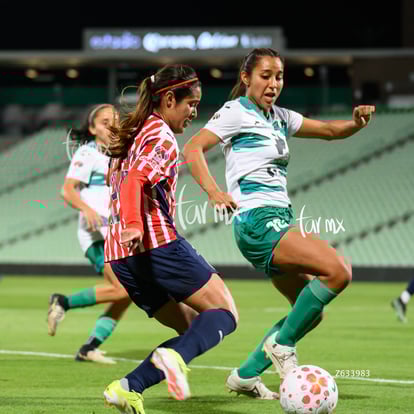Joseline Montoya, Karla Rodriguez | Santos Laguna vs Chivas Guadalajara