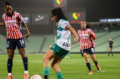 Doménica Rodríguez, Joselyn De La Rosa | Santos Laguna vs Chivas Guadalajara