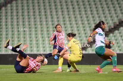 Areli Reyes, Adriana Iturbide, Sasha Pickard, Esbeydi Salaza | Santos Laguna vs Chivas Guadalajara