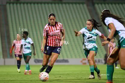 Denise Castro, Doménica Rodríguez | Santos Laguna vs Chivas Guadalajara