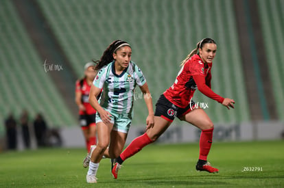 Doménica Rodríguez, Daphne Herrera | Santos Laguna vs Club Tijuana femenil