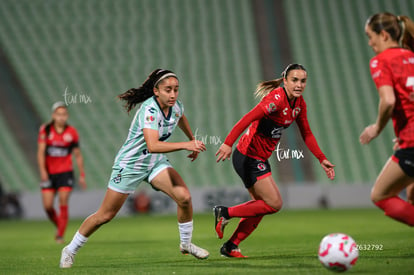 Doménica Rodríguez, Daphne Herrera | Santos Laguna vs Club Tijuana femenil