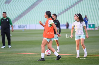 Frida Cussin, Doménica Rodríguez | Santos Laguna vs Cruz Azul femenil