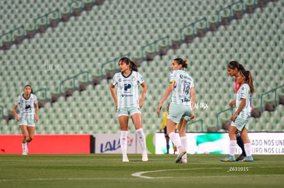 Yessenia Novella, Michelle González | Santos Laguna vs Cruz Azul femenil