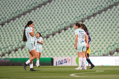 Frida Cussin, Michelle González | Santos Laguna vs Cruz Azul femenil