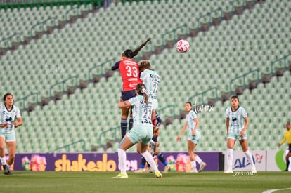 Vivian Ikechukwu, Aerial Chavarin | Santos Laguna vs Cruz Azul femenil