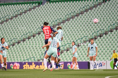 Aerial Chavarin | Santos Laguna vs Cruz Azul femenil